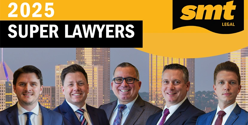 5 SMT Legal Attorneys Named 2025 Super Lawyers and Rising Stars