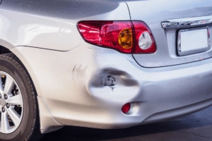 rear end crash image
